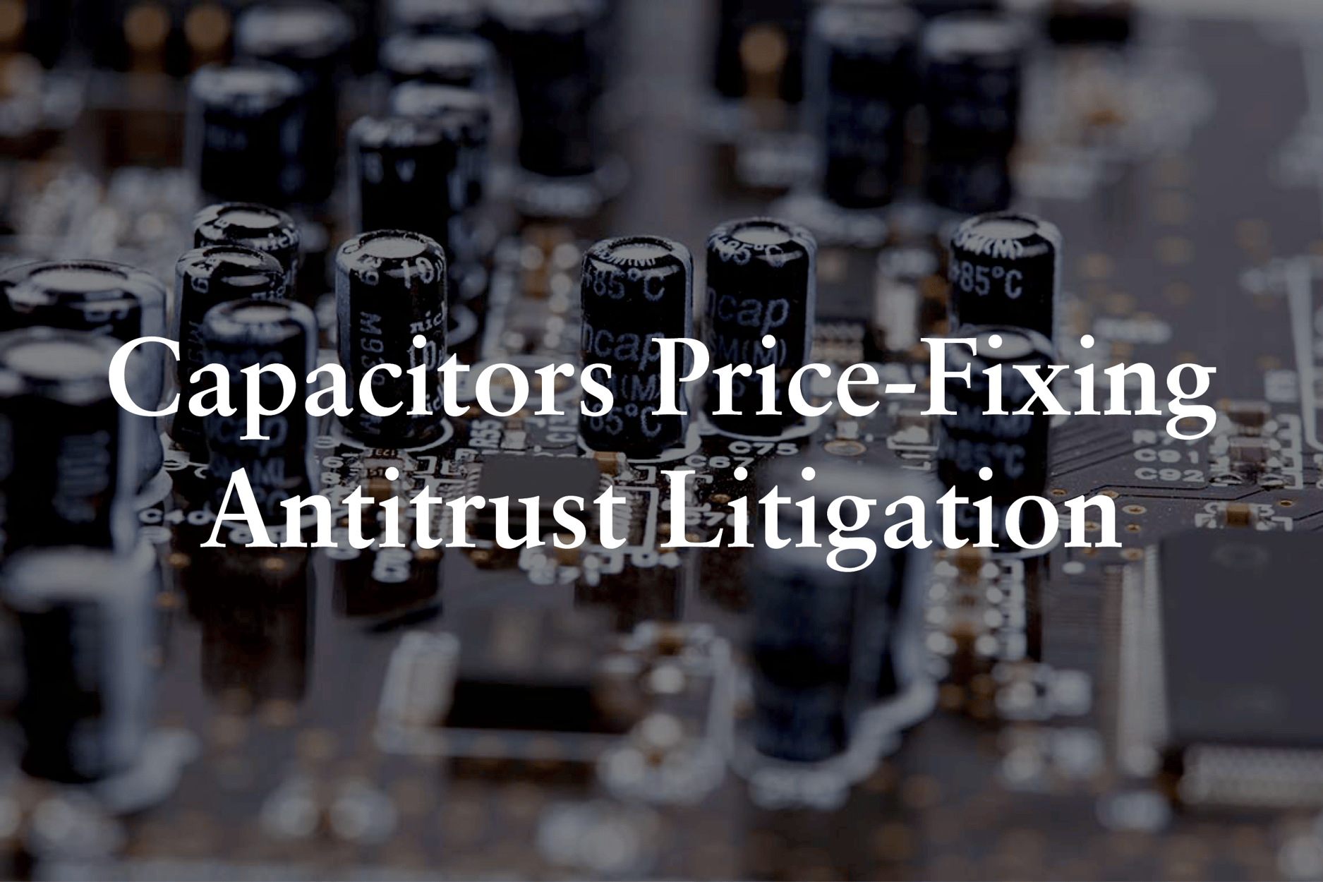 Antitrust and Global Competition Joseph Saveri Law Firm