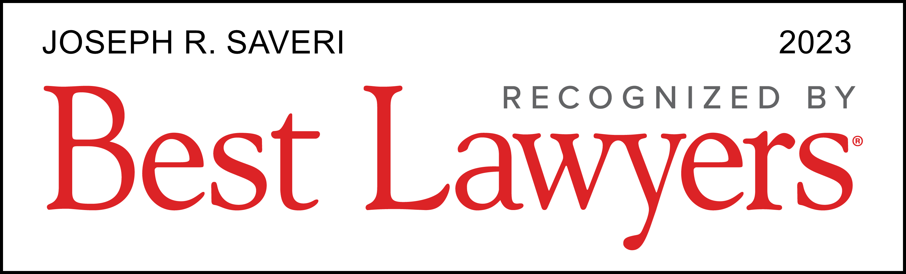 Best Lawyers - Lawyer Logo - Saveri 2023